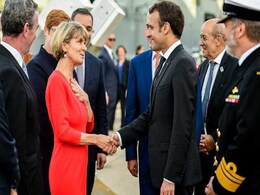 Emmanuel Macron Thanks Australian PM Malcolm Turnbull's "Delicious Wife" Emmanuel Macron Thanks Australian PM Malcolm Turnbull's "Delicious Wife"