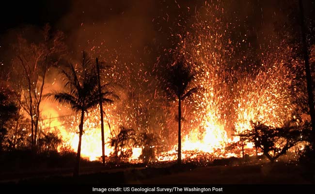 'A Very Fast-Moving Situation': Lava Shoots Through Hawaii Neighbourhood As New Fissures Form