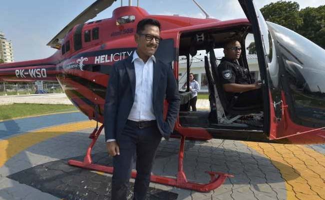 Helicopter Taxi Apps Offer Escape From Traffic-Choked Megacities