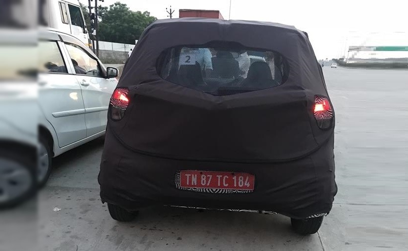 hyundai santro spied again