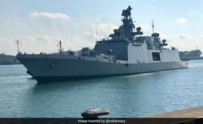 3 Indian Ships Set Sail For MALABAR Exercise With US, Japanese Navies