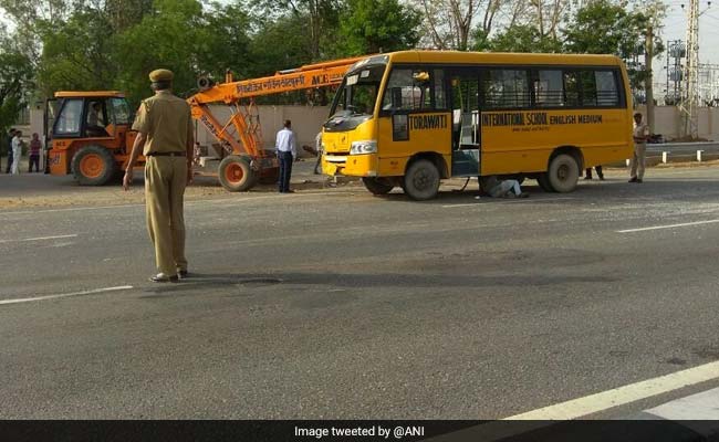19 School Children Injured After Buses Collide On Jaipur-Delhi Highway