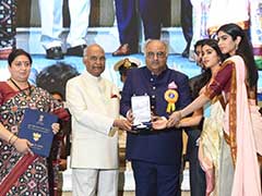National Film Awards 2018: Janhvi, Khushi And Boney Kapoor Collect Sridevi's Best Actress Prize