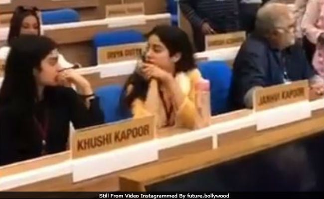 National Film Awards 2018: Janhvi, Khushi And Boney Kapoor At Rehearsal Ahead Of Ceremony