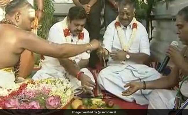 DMK Objects To Yagna For Jayalalithaa Memorial, Calls It 'Violation Of Secularism'