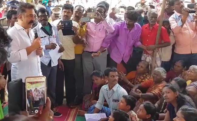 Kamal Haasan Visits Adopted Village, Draws Up List Of "What People Want"