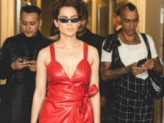 Cannes 2018: This Is How Kangana Ranaut Rolls, Fierce In Scarlet Leather