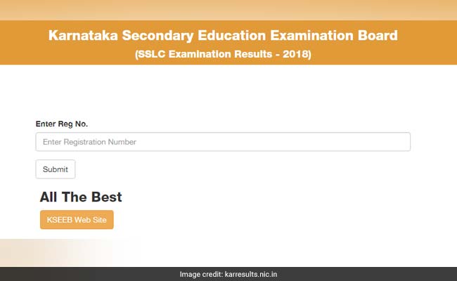 Karnataka SSLC Result 2018 Declared At Karresults.nic.in: Live Updates