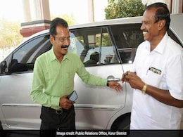 On Driver's Last Day Of Work, Tamil Nadu Collector Takes The Wheel On Driver's Last Day Of Work, Tamil Nadu Collector Takes The Wheel