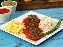 Keema Kaleji Ki Tikki and Khubani Ki Chutney