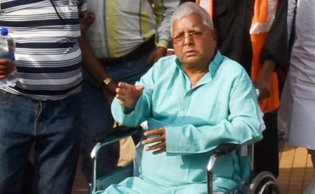 Police Team Visits Lalu Yadav In Hospital. Close Aide Alleges Harassment