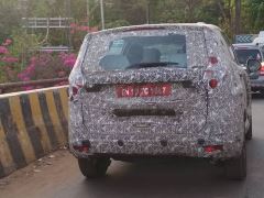 Mahindra Continues To Test Its Upcoming MPV, U321, In India