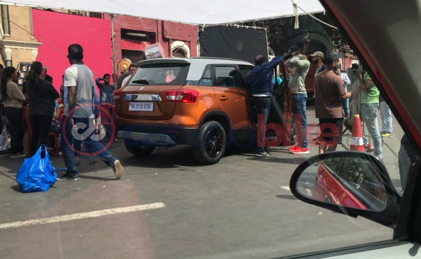 Exclusive: Maruti Suzuki Vitara Brezza With New Orange Colour Spied Exclusive: Maruti Suzuki Vitara Brezza With New Orange Colour Spied