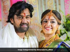 Kannada Actors Meghana Raj And Chiranjeevi Sarja Get Married. See Trending Pics