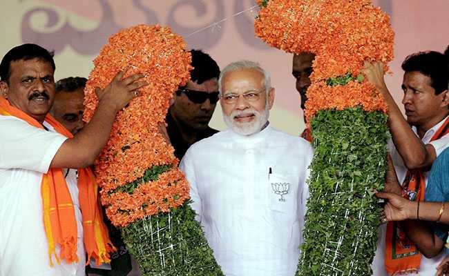 With Tulsi Plants, Supporters Seek Divine Help For PM Modi In Karnataka