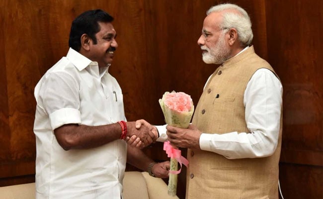 'Good Health And A Long Life': PM Wishes E Palaniswami On Birthday