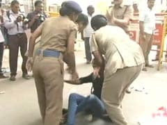 NEET: Students' Union Activists Protest Outside CBSE Office In Chennai