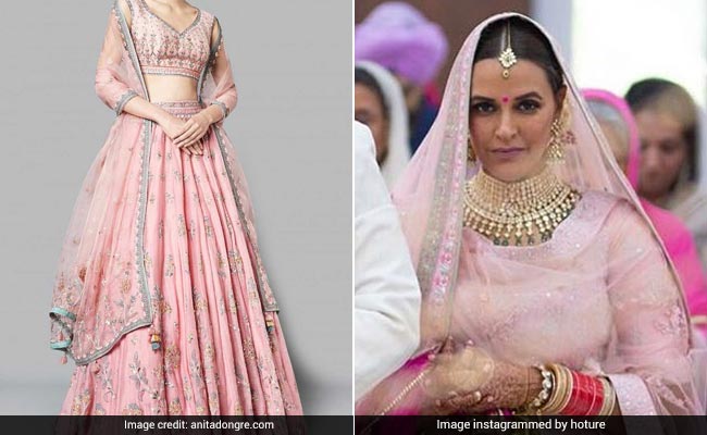 Neha Dhupia बनीं Mrs. Bedi, पहना इतना कीमती लहंगा