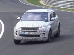 Next-Gen Range Rover Evoque Caught Doing Test Laps At Nurburgring