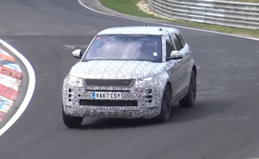 Recently a new video footage of the next-generation Range Rover Evoque at Nurburgring Circuit has surfaced online. The video shows a heavily camouflaged Range Rover Evoque SUV doing some intense laps around the track, in its new Velar-inspired persona.