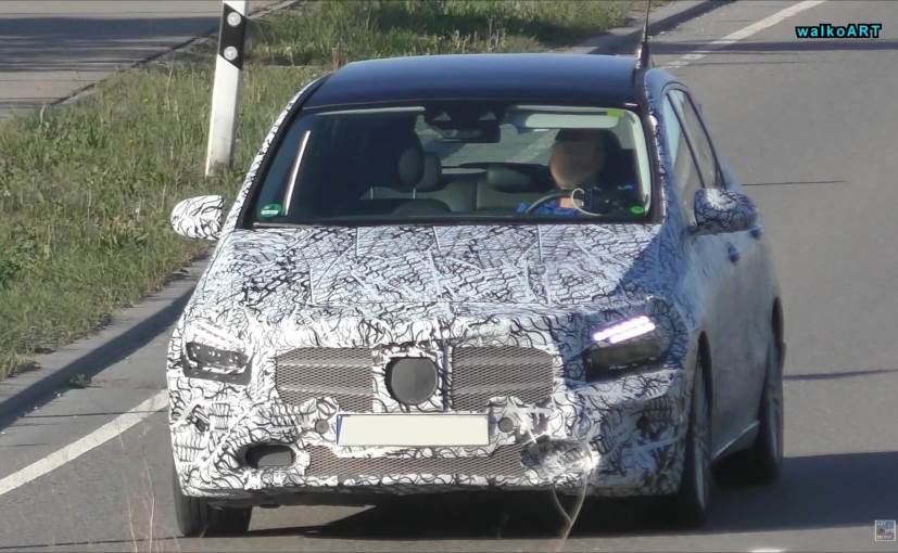 Next-Gen Mercedes-Benz B-Class Spotted Testing