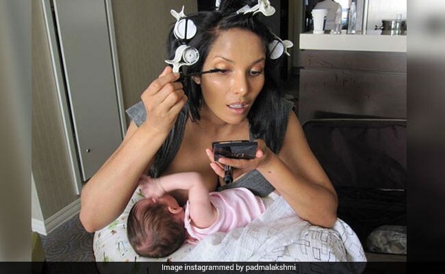 Mother's Day: Padma Lakshmi's Throwback Pic Is A Tribute To Every Multitasking Mum