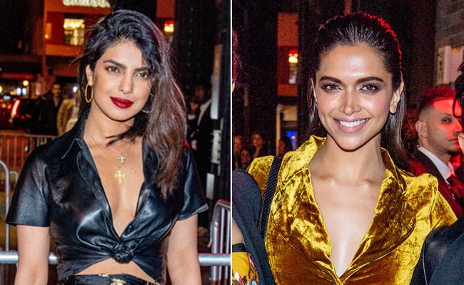 Met Gala 2018 After-Party: Priyanka Chopra Femme Fatale In Black, Deepika Padukone Shines In Gold