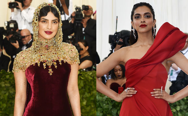 Met Gala 2018 The Internet Gives Priyanka Chopra Perfect 10 Boos Deepika Padukone Parineeti chopra reacts on her sister priyanka chopra's met gala dress. met gala 2018 the internet gives