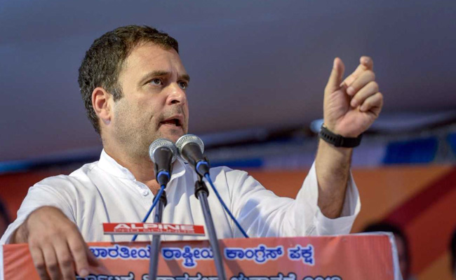 Amit Shah A Murder Accused, Says Rahul Gandhi In Karnataka Campaign