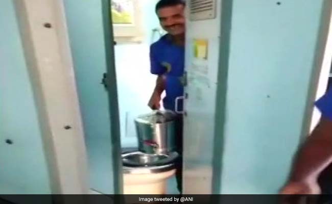 In Hyderabad, Video Suggests Water From Train Toilet Used In Tea Cans,  Vendor Fined