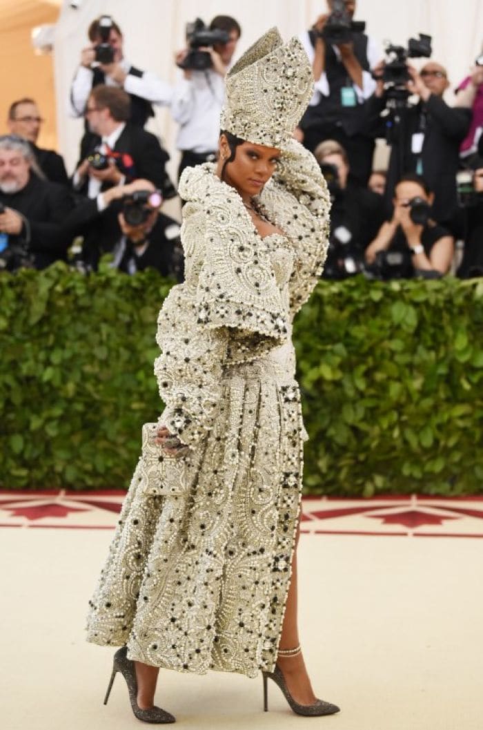 Rihanna, Dressed As The Pope, Won The Met Gala - Again