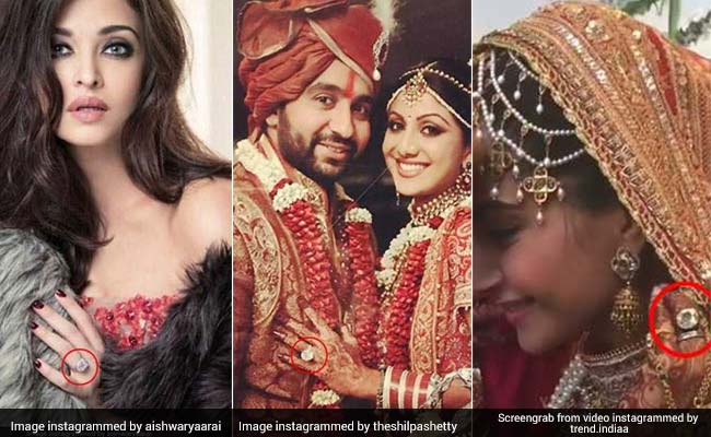 Bollywood Actress Most Expensive Wedding Rings 10 एक ट र स स ज नक श द क अ ग ठ ह सबस मह ग इनक स मन स नम और अन ष क क Ring भ फ ल