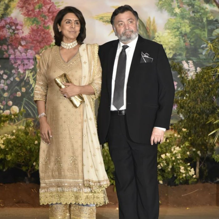 Sonam Kapoor And Anand Ahuja (In Sneakers) At Their Wedding Reception