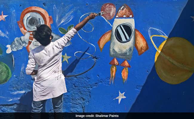 Delhi's Sanjay Camp Gets An Artistic Makeover. See Pics