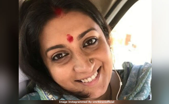 Smriti Irani Sat Through The <i>Avengers: Infinity War</i> End Credits Like The Rest Of Us