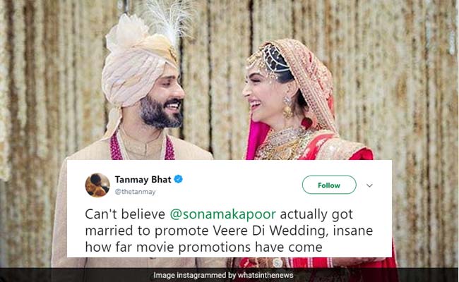 Sonam Kapoor, Anand Ahuja's Wedding Has All Of Twitter's Attention. 10 Hilarious Reactions