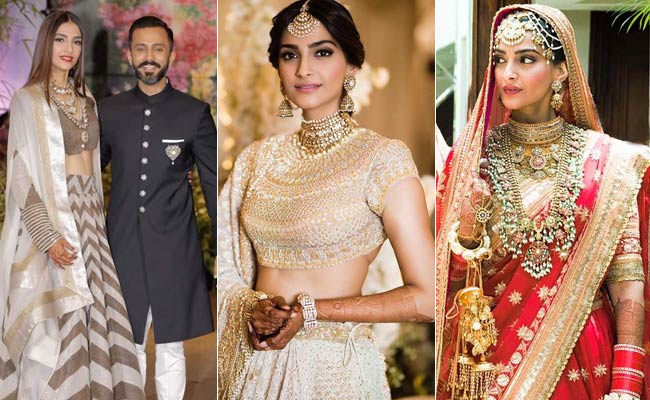 A Roundup Of Sonam Kapoor's Very Stylish Wedding Wardrobe