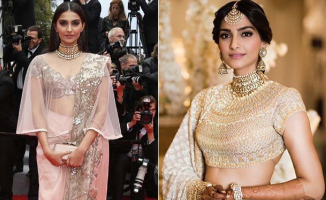 Sonam Kapoor Wore Her Mom's Jewellery At <i>Mehendi</i> And Not For The First Time