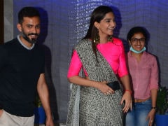 Sonam Kapoor Spotted With Husband-To-Be Anand Ahuja In Mumbai. See Pics