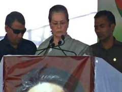 "Speeches Don't Feed People, Heal The Sick": Sonia Gandhi's Attack On PM