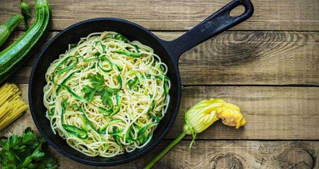 Spaghetti with Zucchini