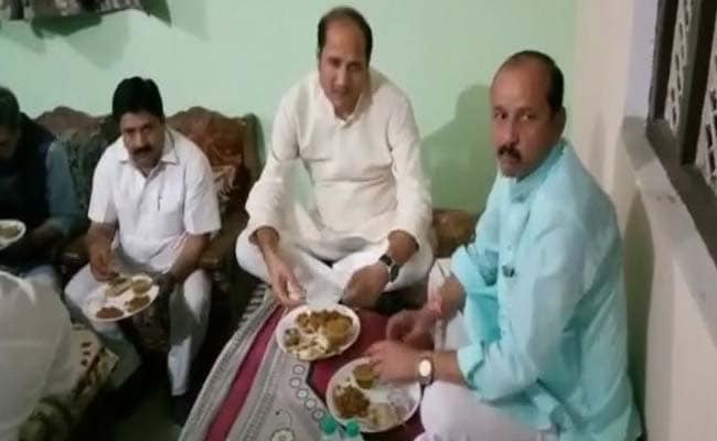 UP Minister Denies He Gatecrashed Dalit Family Dinner, Ordered In