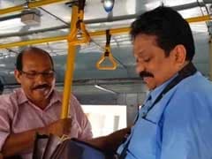 Kerala's Top Cop Wears A Bus Conductor's Uniform For A Day