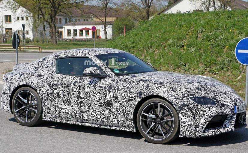 Toyota Supra Caught Testing With Production Alloy Wheels