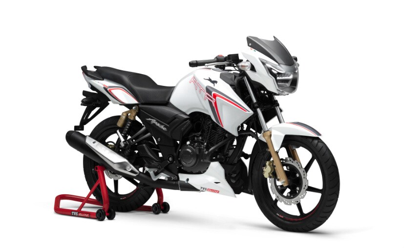 TVS Apache RTR 180 Race Edition Launched; Priced At Rs. 83,233 TVS Apache RTR 180 Race Edition Launched; Priced At Rs. 83,233