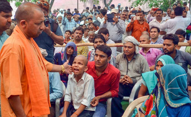 Panned For Campaigning Amid UP Deaths, Yogi Adityanath Blames Met Office