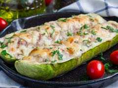 Stuffed Zucchini Boats