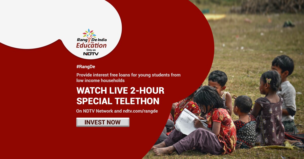Rang De Education, A Campaign By Rang De and NDTV - Vimarsana News