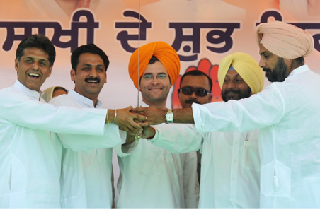 Rahul gives Punjab Congress a Baisakhi boost