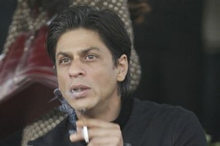 NGO protests over SRK puffing at IPL